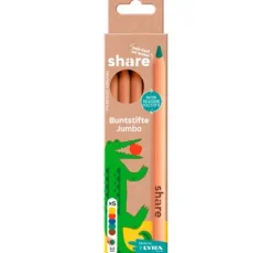 share Buntstift Jumbo, 5er-Set