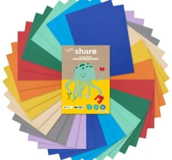 share Kreativ-Bastelblock A5, 40 Blatt