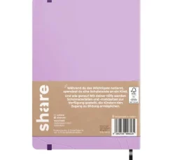 share Notizbuch A5, punktkariert