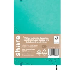 share Notizbuch, blanko