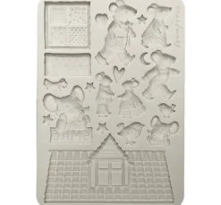 Silikonform A5 "Family - Mice"