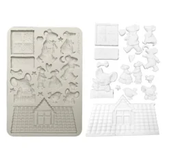 Silikonform A5 "Family - Mice"