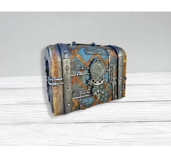 Silikonform A5 "Gardens of Time", Clock and Flowers
