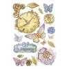 Silikonform A5 "Quiet Days - Clock"