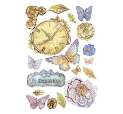 Silikonform A5 "Quiet Days - Clock"