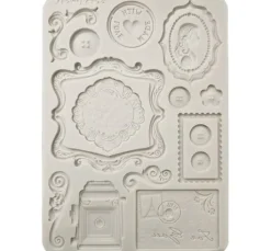 Silikonform A5 "Quiet Days - Plates"