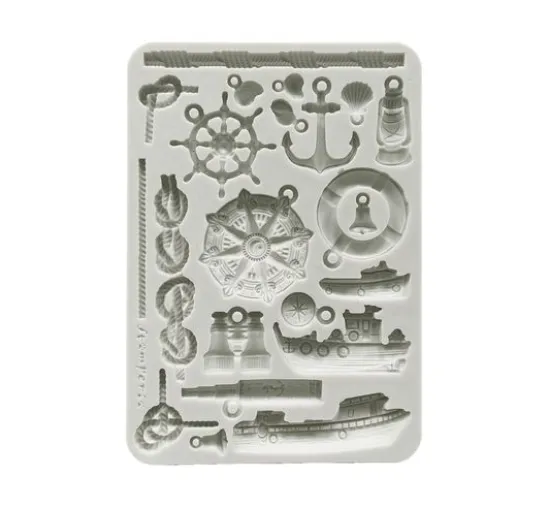Silikonform A5 "Silent Sea - Rudders & Boats"