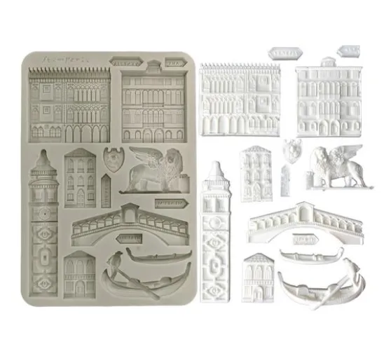 Silikonform A5 "Venice", Monuments