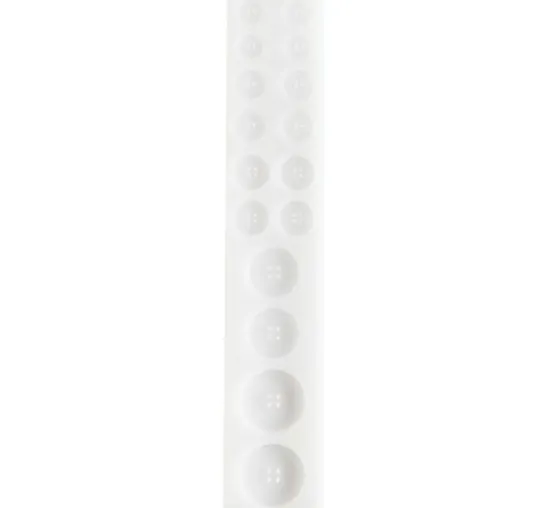 Silikonform für Schmuck "Knöpfe"