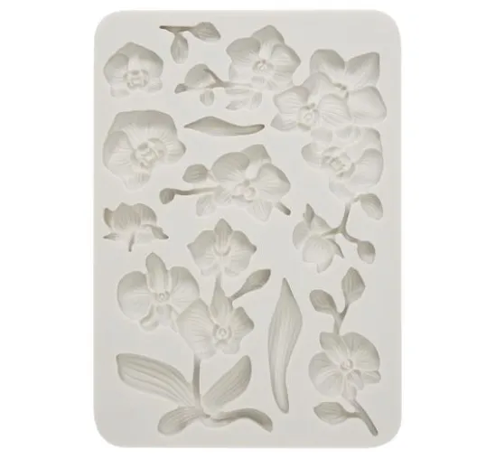 Silikonform "Orchids and Cats - Orchids"