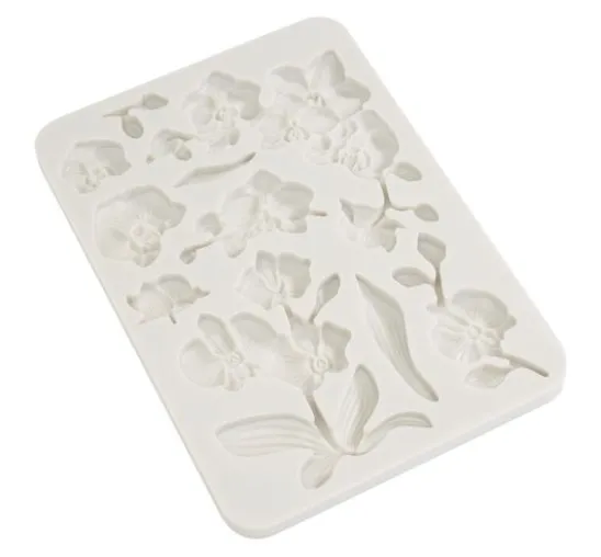 Silikonform "Orchids and Cats - Orchids"