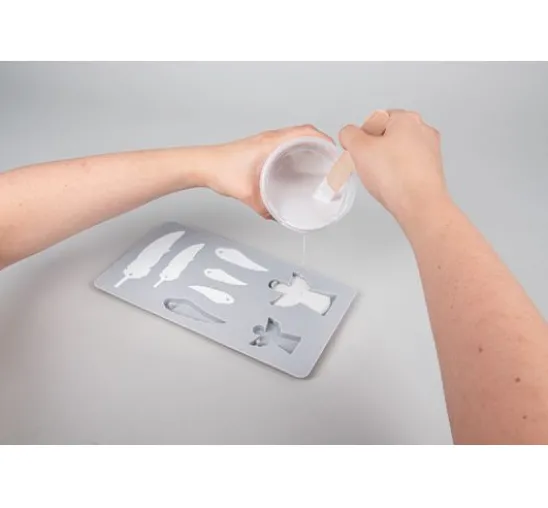Silikon Gießform "Engel & Flügel"