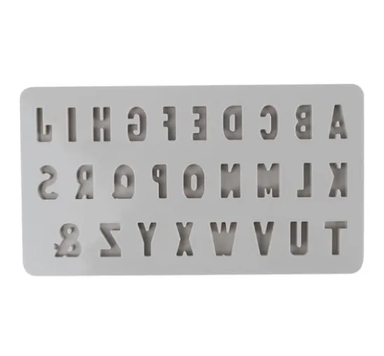 Silikon Gießform "Mini ABC"