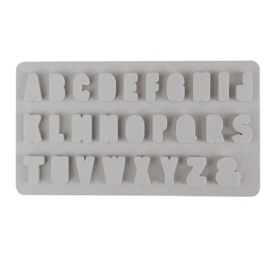 Silikon Gießform "Mini ABC"