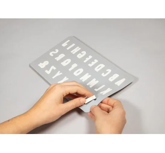 Silikon Gießform "Mini ABC"