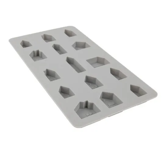 Silikon-Gießform "Mini Häuser"