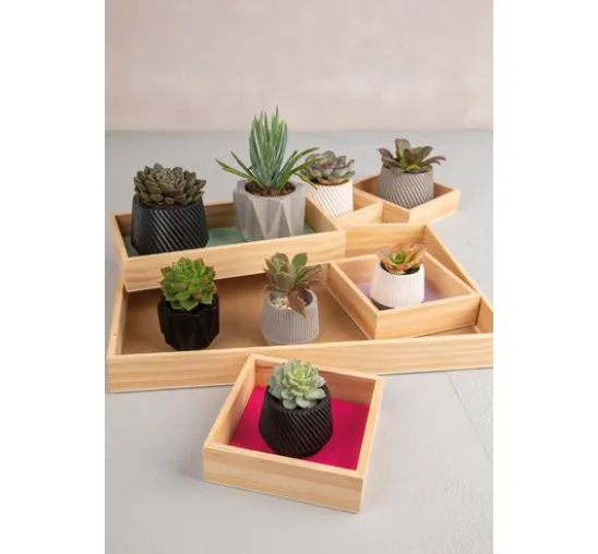 Silikon Gießform "Mini Töpfchen"