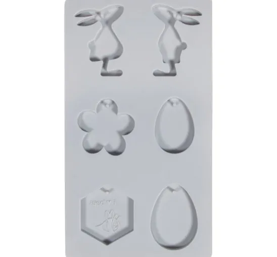Silikon Gießform "Osterfreunde & Biene"