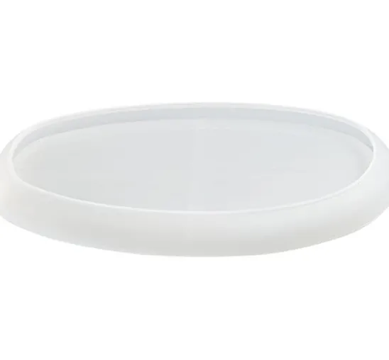 Silikon Gießform "Schale Oval Asymmetrisch"