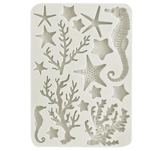 Silikon Gießform "Sea Land - Corals"