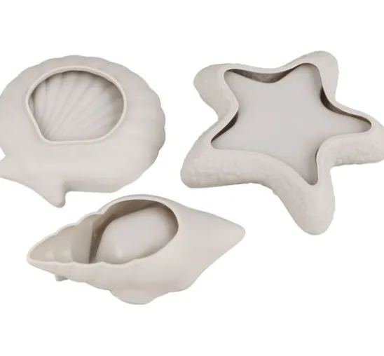 Silikon Gießform "Seestern & Muscheln"