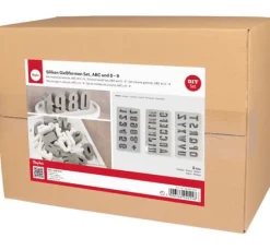 Silikon Gießform-Set "ABC & 0-9"