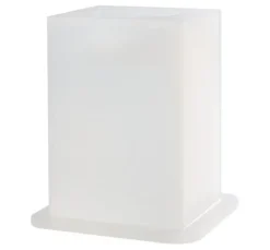 Silikon Gießform "Teelichtform eckig"