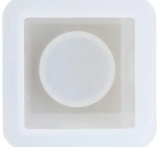 Silikon Gießform "Teelichtform eckig"