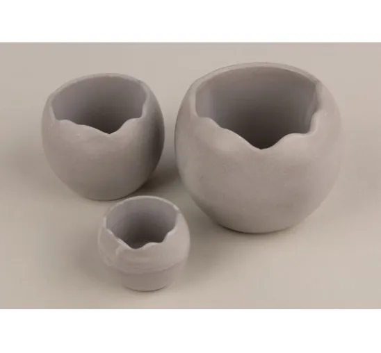 Silikon Gießform "Vase Wellenrand"
