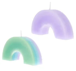 Silikon Kerzengießform "Regenbogen"