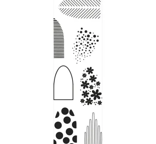 Silikonstempel für Faltblume "Style"