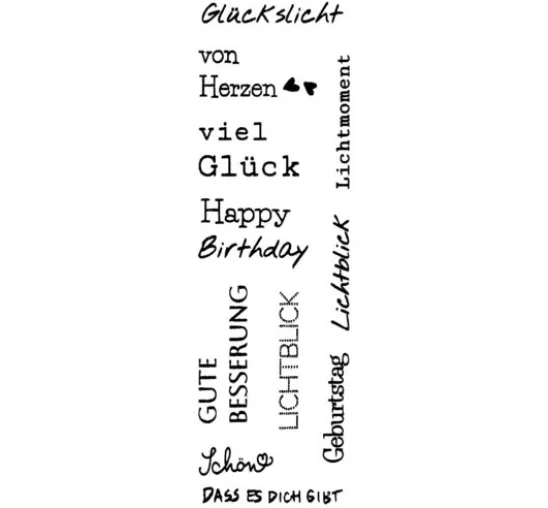 Silikonstempel für Marinas Licht