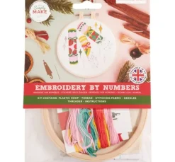 Simply Make - Embroidery By Numbers