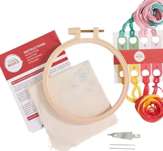 Simply Make - Embroidery By Numbers