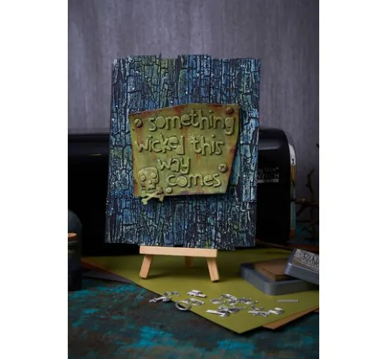Sizzix A5 3D-Prägeschablone by Tim Holtz