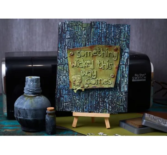 Sizzix A5 3D-Prägeschablone by Tim Holtz
