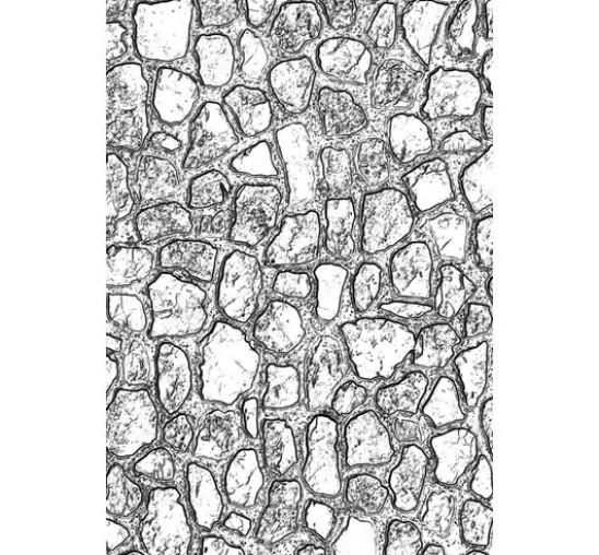 Sizzix 3D-Prägeschablone "Mini Cobblestone by Tim Holtz"