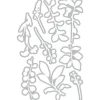 Sizzix Framelits Stanzschablone by 49 and Market "Fine Stems 02"