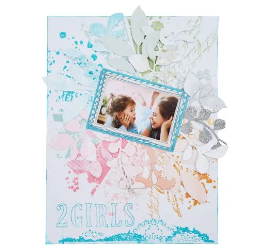 Sizzix Framelits Stanzschablone by 49 and Market "Fine Stems 02"