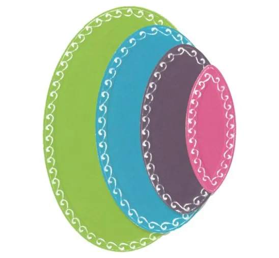 Sizzix Framelits Stanzschablone "Ovals by Stacey Park"