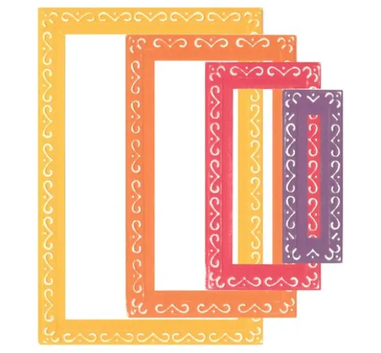 Sizzix Framelits Stanzschablone "Rectangles by Stacey Park"
