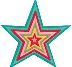 Sizzix Framelits Stanzschablone "Stars"
