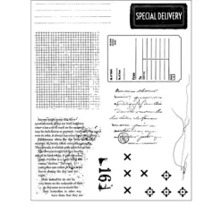 Sizzix Framelits Stanzschablone und Clear Stamps 