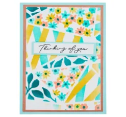 Sizzix Layered Stencils by Stacey Park