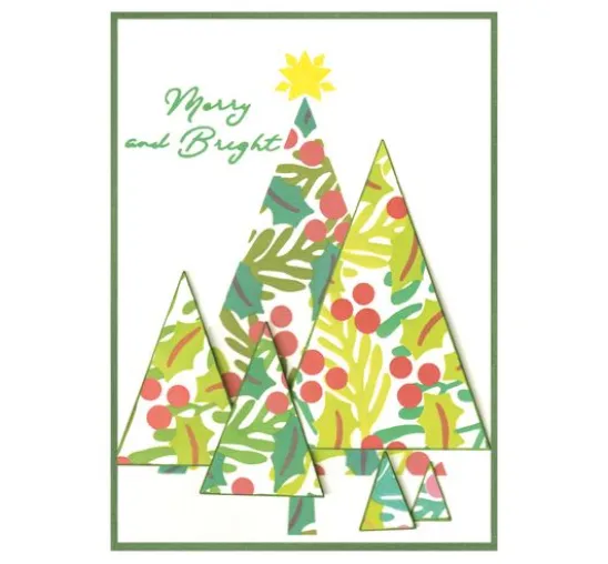 Sizzix Layered Stencils "Happy Holidays by Stacey Park"