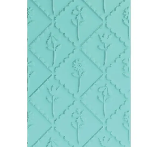 Sizzix Multi-Level-Prägeschablone "Framed Florals"