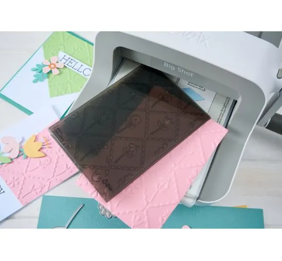 Sizzix Multi-Level-Prägeschablone "Framed Florals"