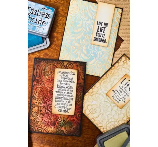Sizzix Multi-Level-Prägeschablone "Vault Flourish by Tim Holtz"