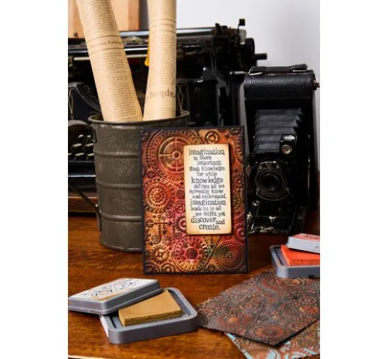 Sizzix Multi-Level-Prägeschablone "Vault Gears by Tim Holtz"