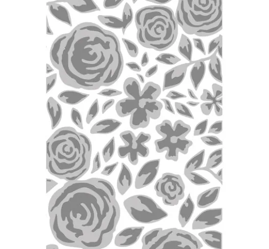 Sizzix Multi-Level-Prägeschablone "Watercolor Bouquet"